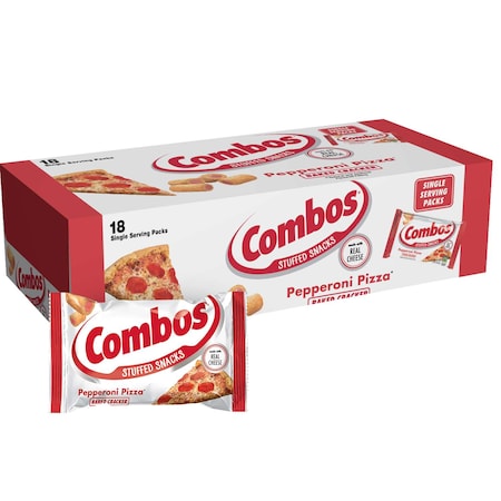 Combos Combos Pepperoni Pizza Cracker Combo Singles 1.7 oz., PK216 108570